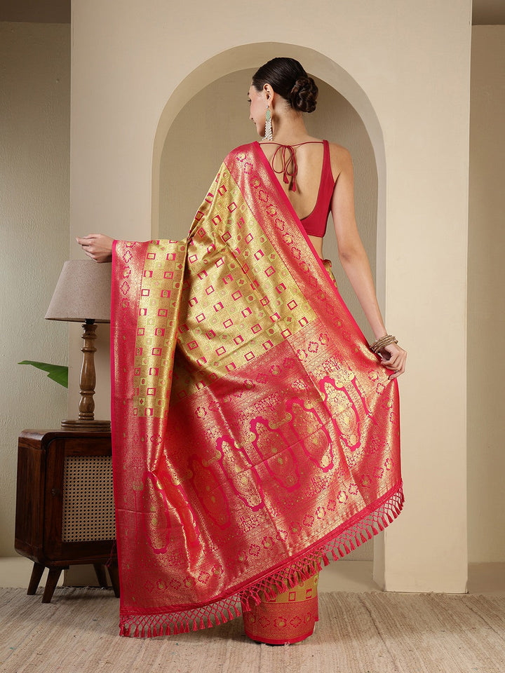 Woven Design Art Silk Saree