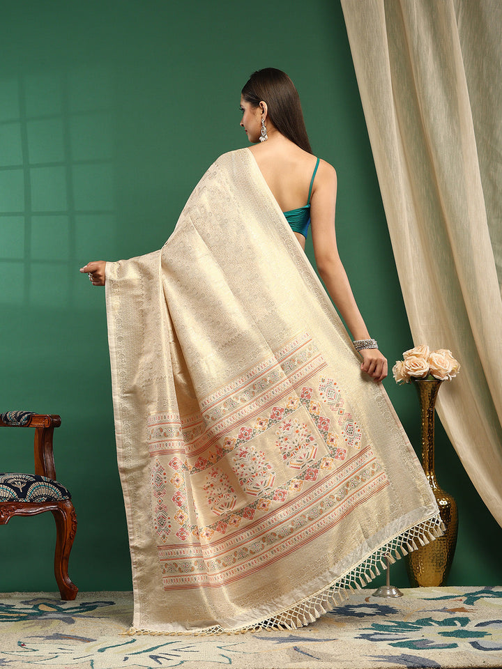 Woven Design Art Silk Saree