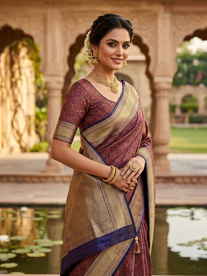 Woven Design Art Silk Banarasi Saree