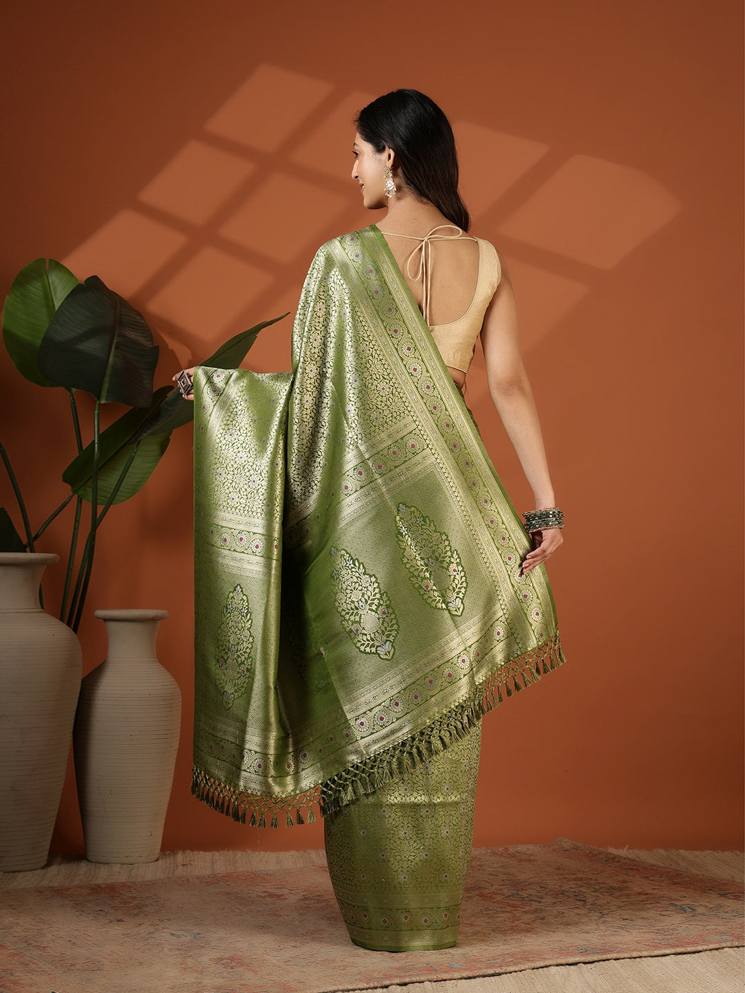 Woven Design Art Silk Saree