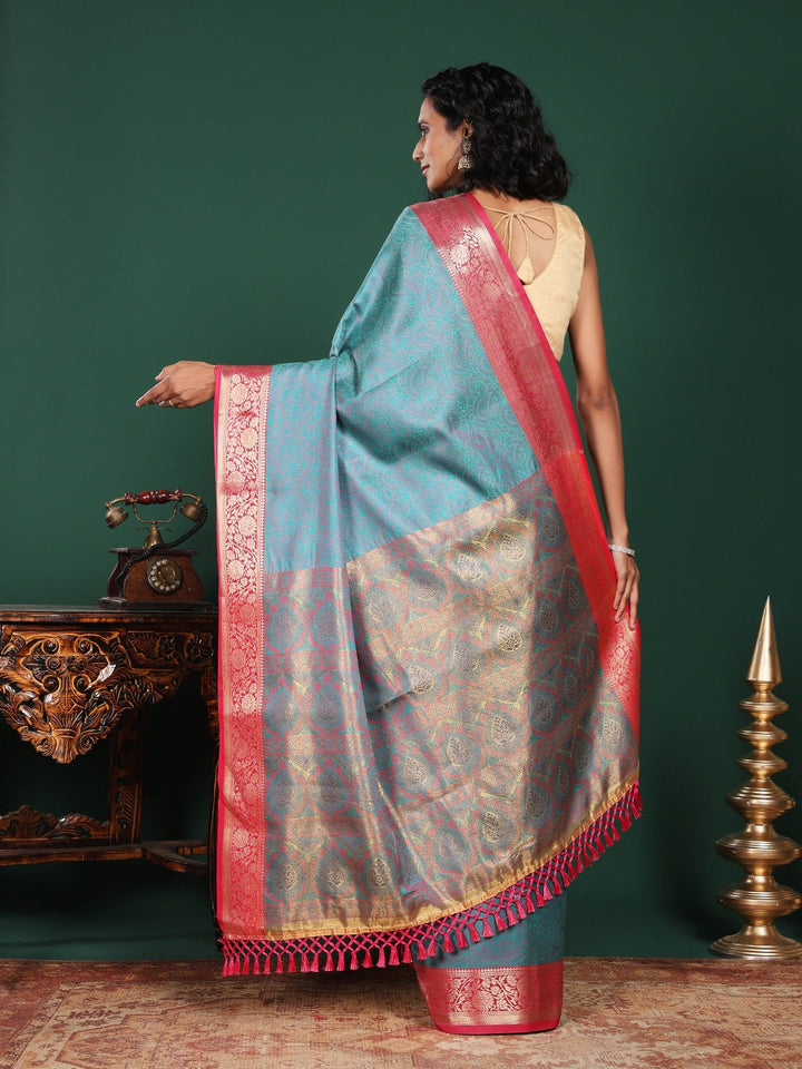 Woven Design Art Silk Saree