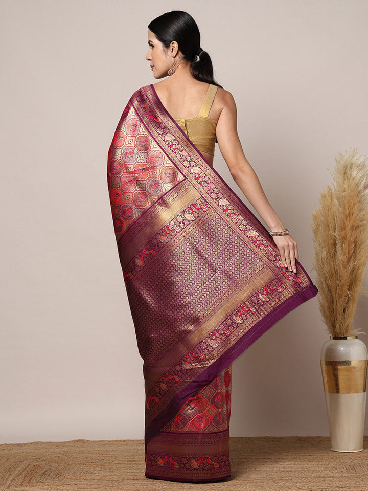 Woven Design Art Silk Saree