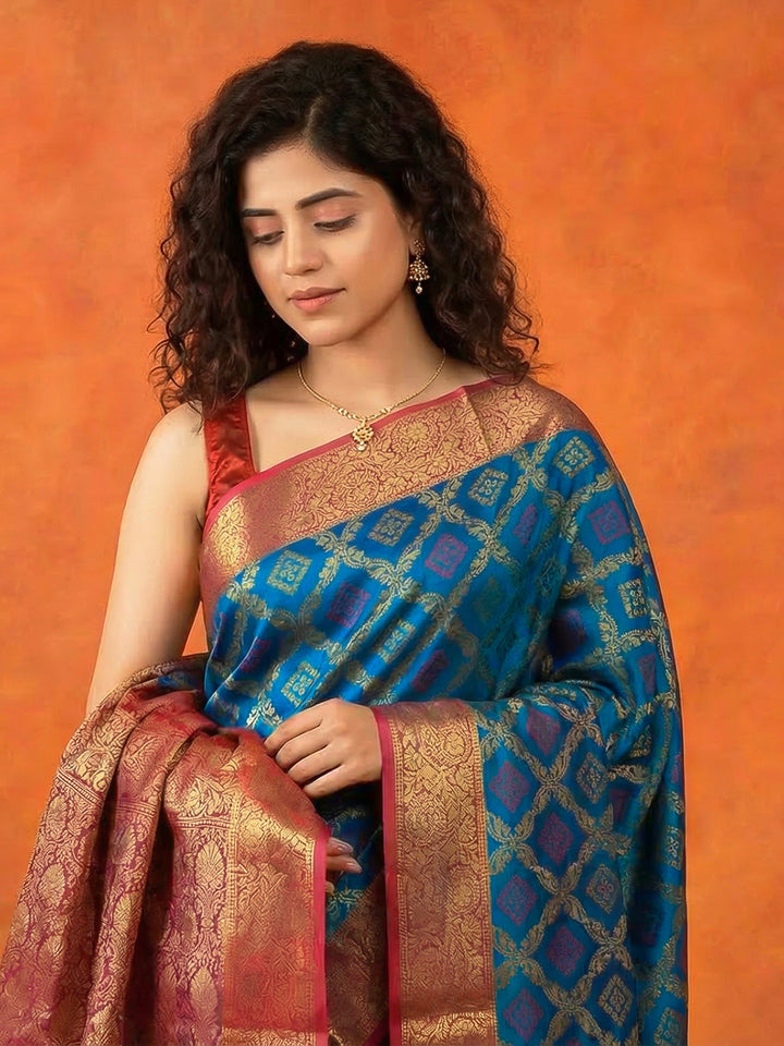 Woven Design Art Silk Saree