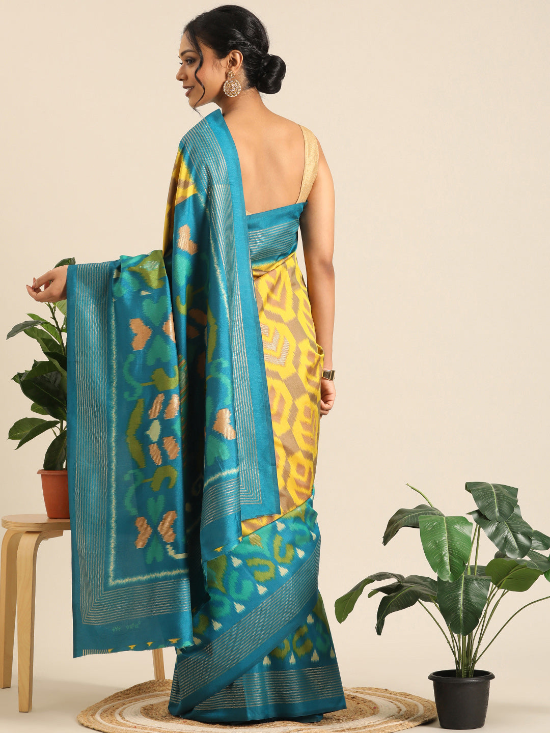 Printed Art Silk Saree