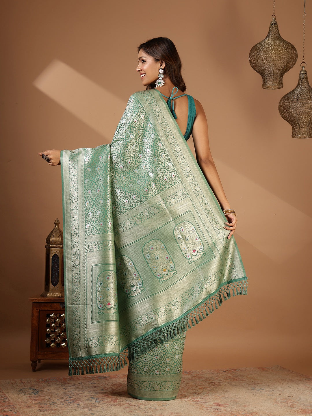Woven Design Art Silk Saree