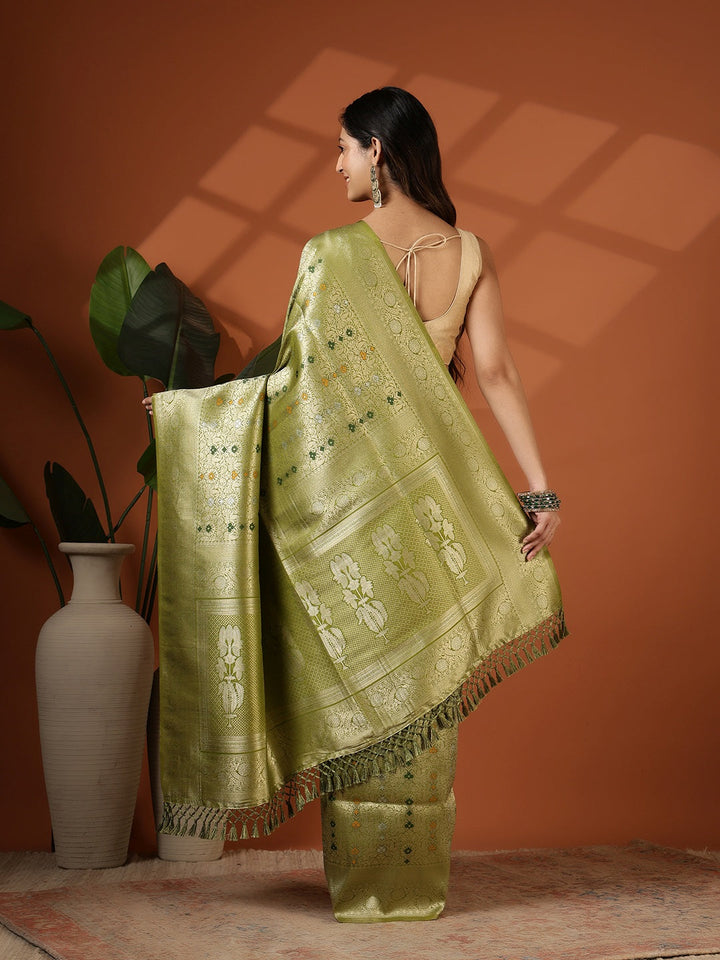 Woven Design Art Silk Saree