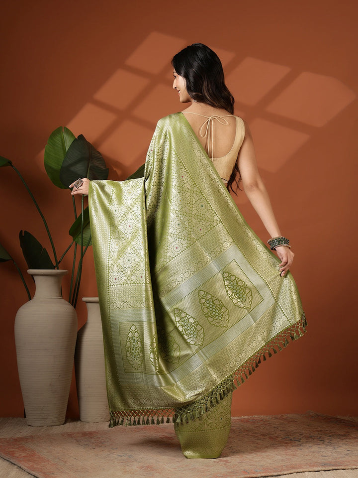 Woven Design Art Silk Saree