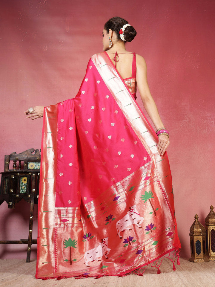 Woven Design Art Silk Saree