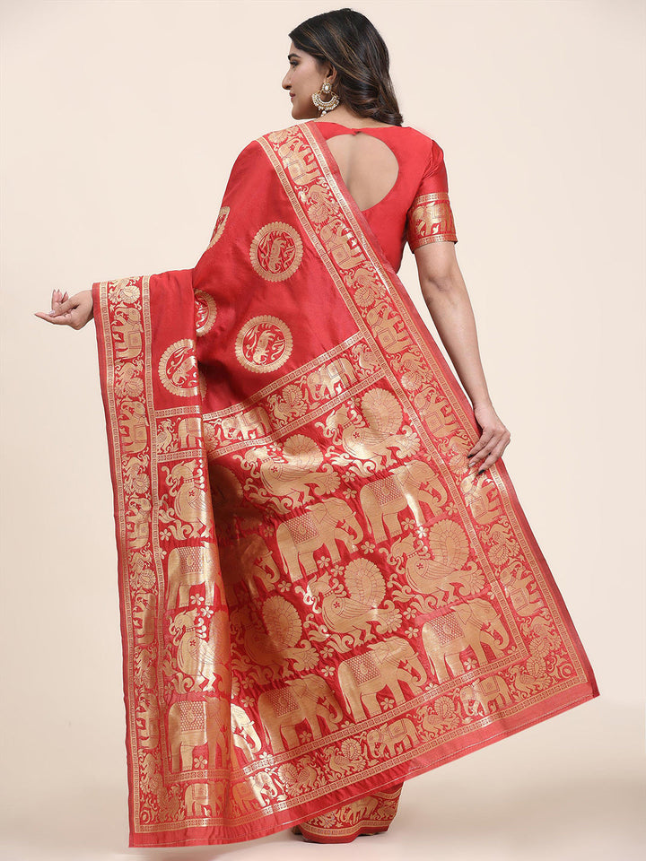 Woven Design Art Silk Saree