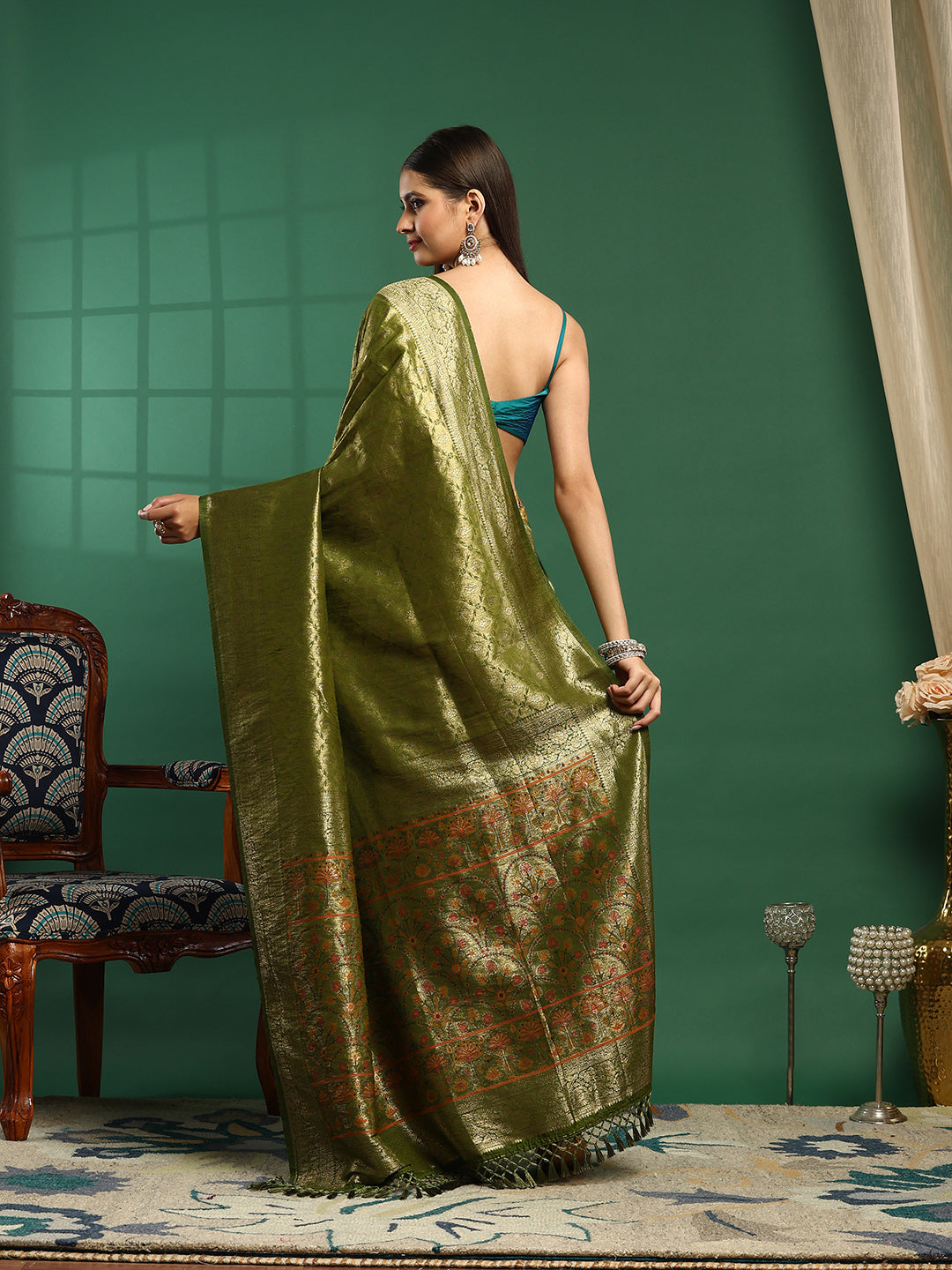 Woven Design Art Silk Saree