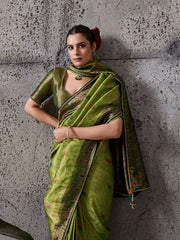 Woven Design Art Silk Saree