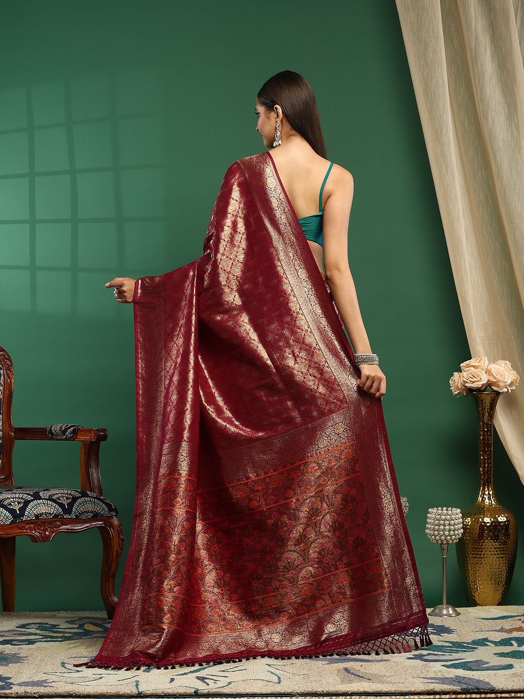 Woven Design Art Silk Saree