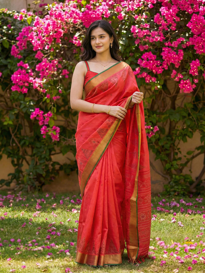 Woven Design Art Silk Saree
