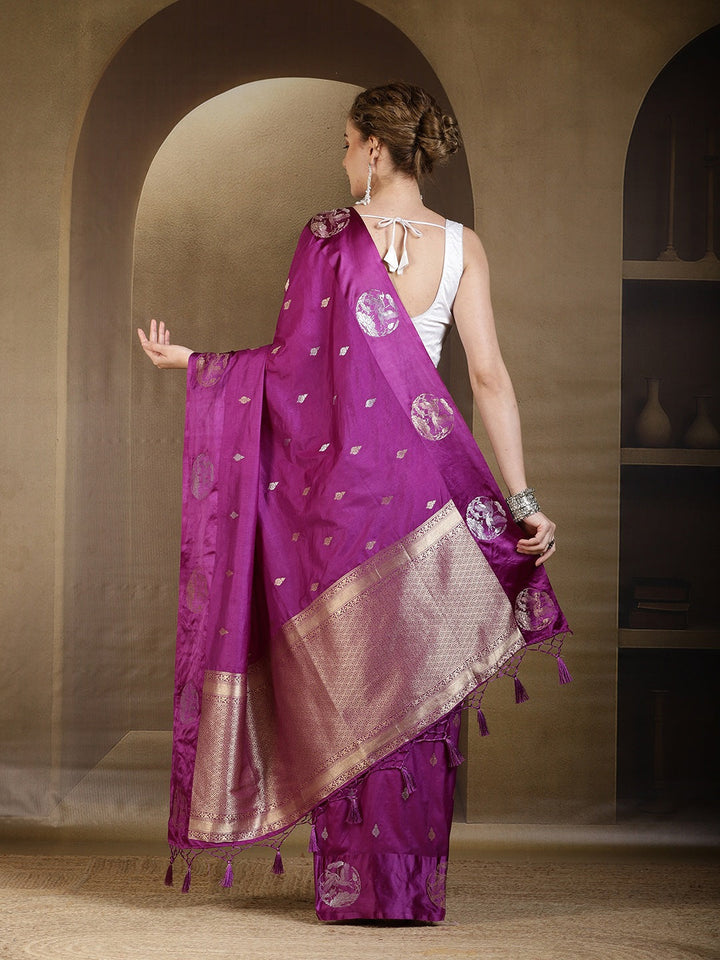 Woven Design Art Silk Saree