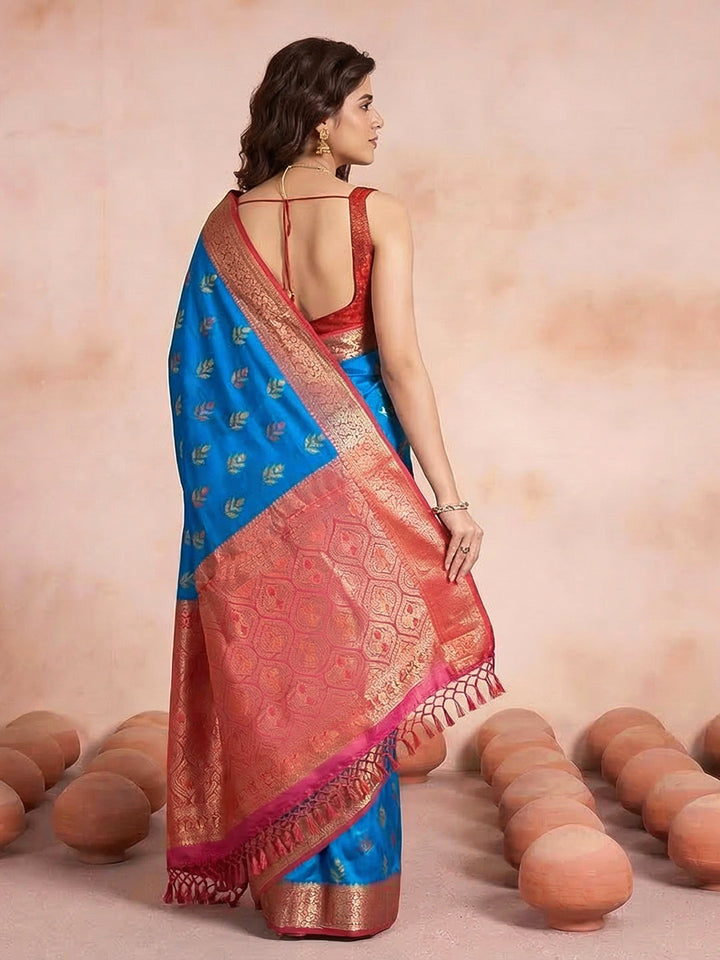 Woven Design Art Silk Saree