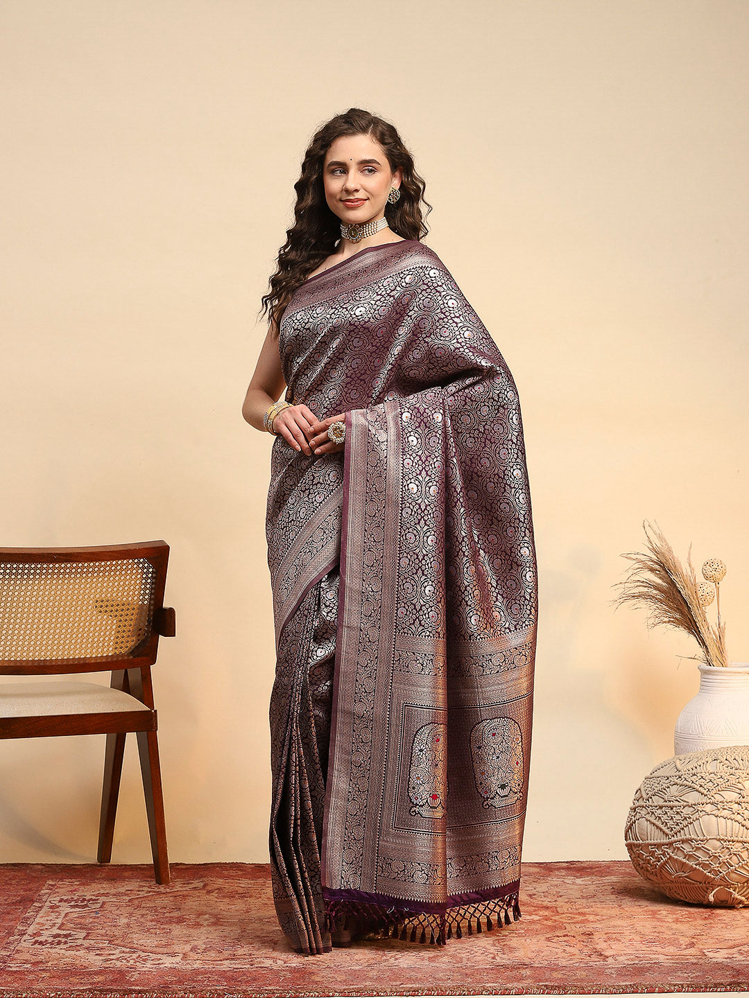 Woven Design Art Silk Saree
