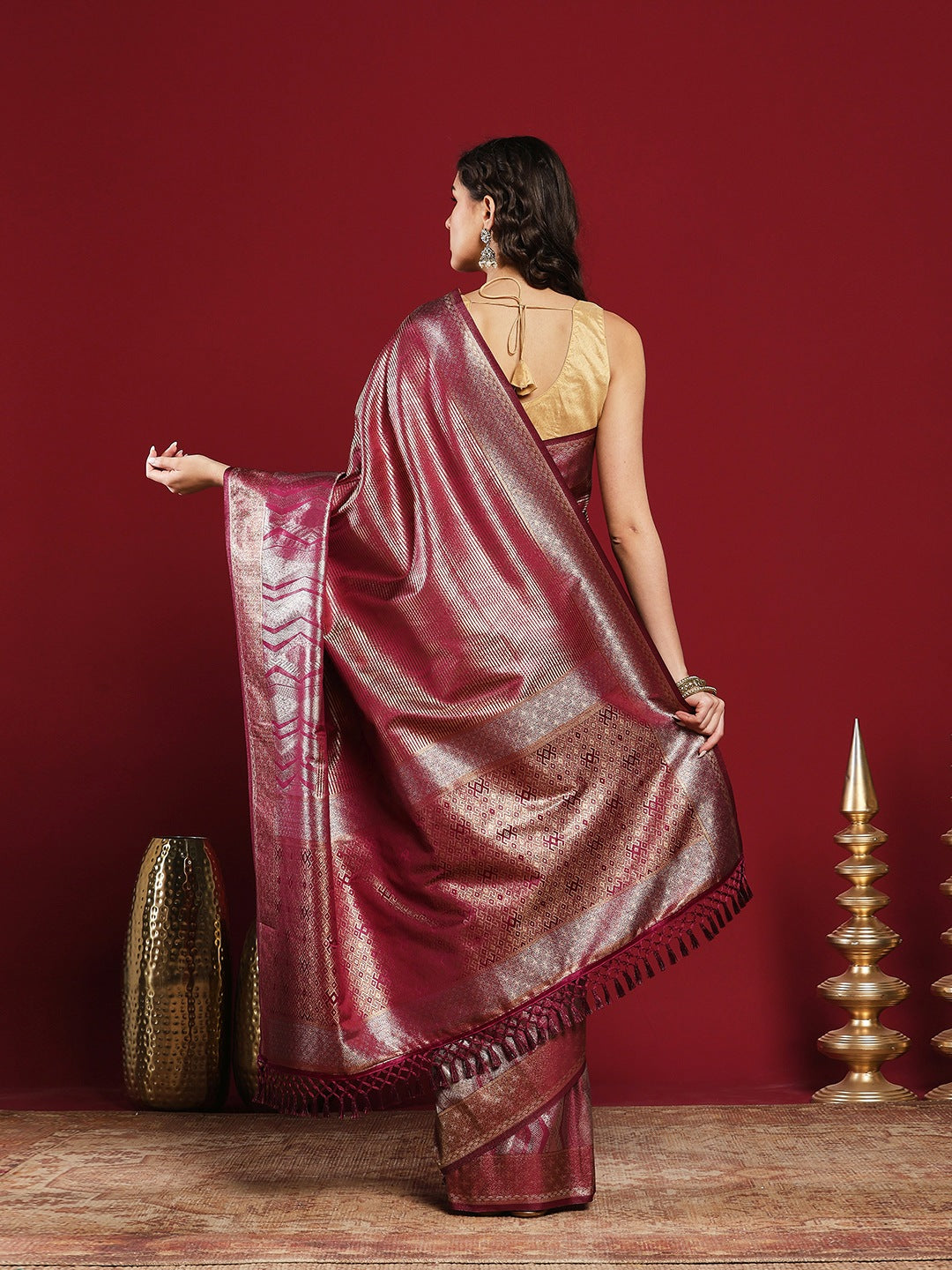 Woven Design Art Silk Saree