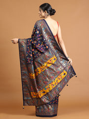 Digital Floral Print Crepe Saree