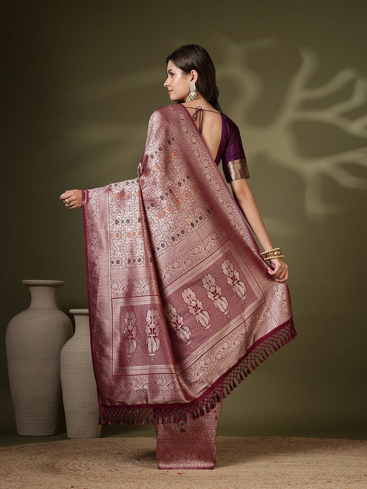 Woven Design Art Silk Saree