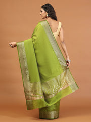 Zari Border Woven Handloom Saree