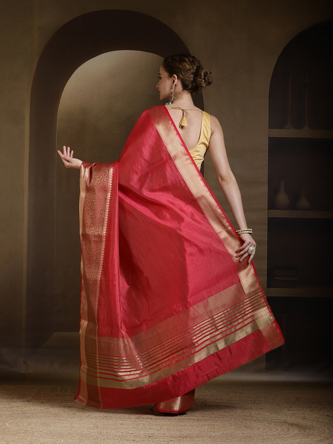Woven Design Art Silk Saree