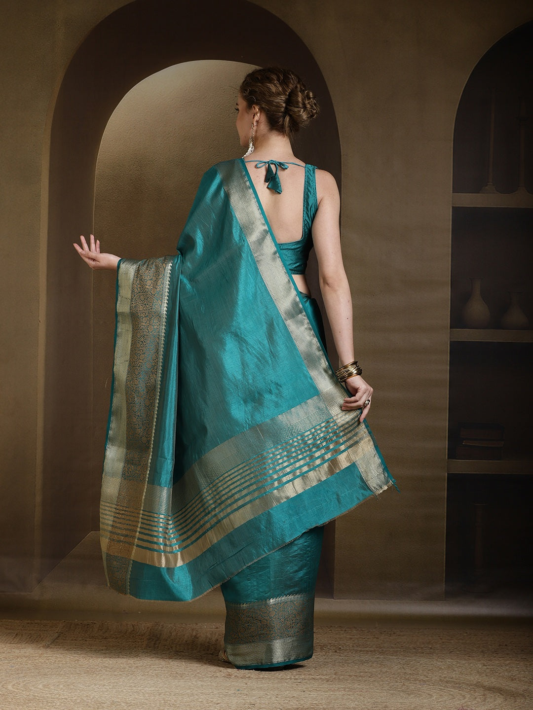 Woven Design Art Silk Saree