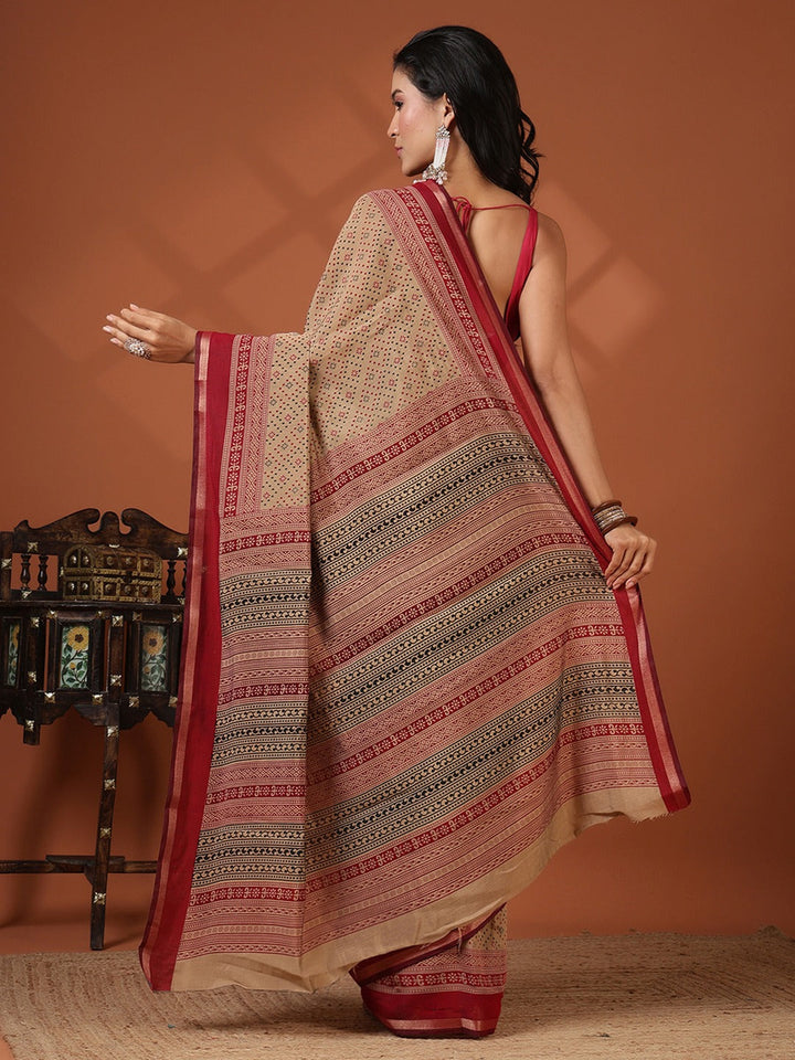 Digital Printed Art Silk Saree