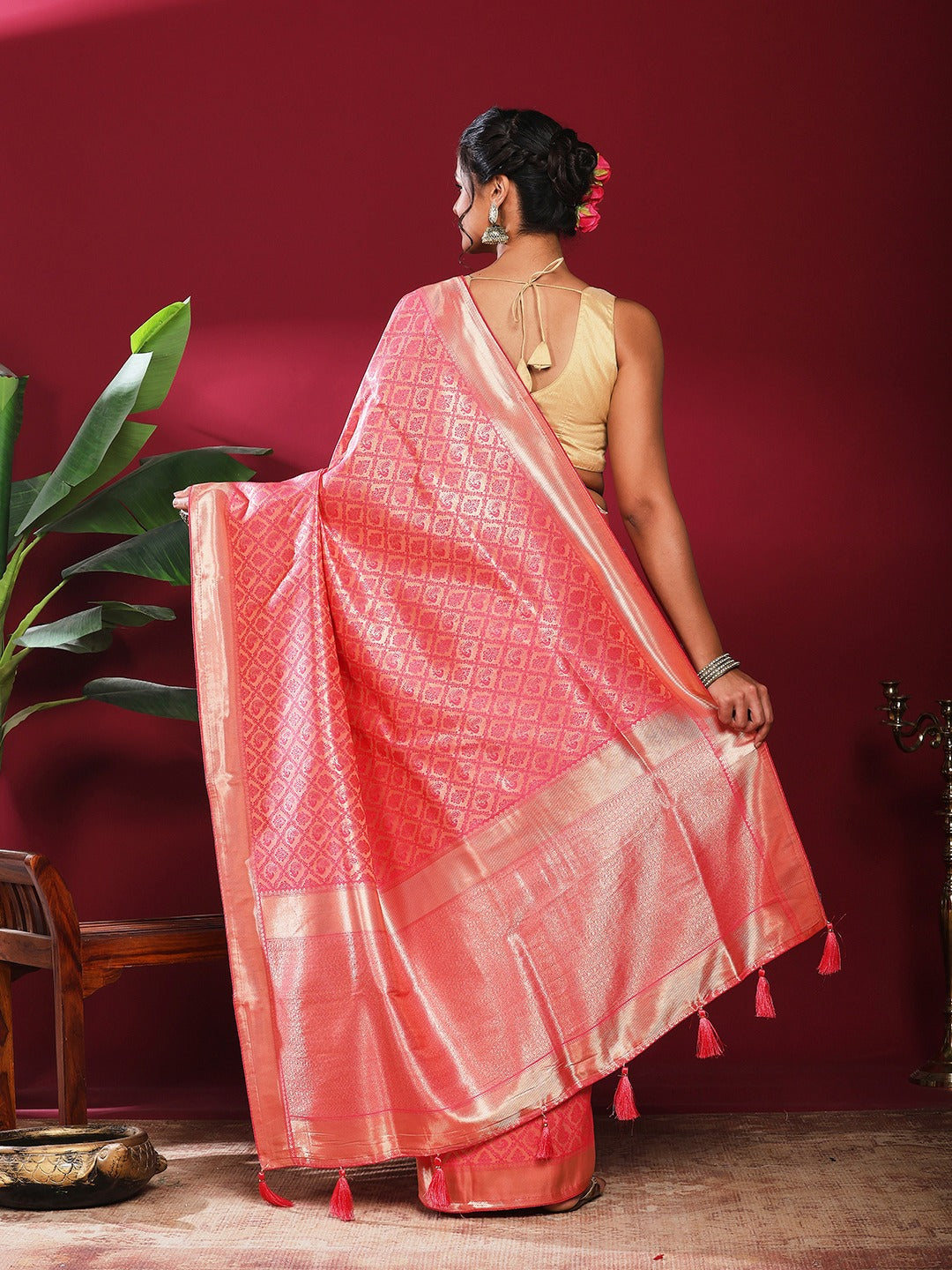 Woven Design Art Silk Saree