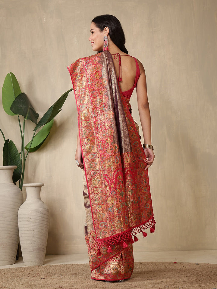 Woven Design Dola Silk Saree