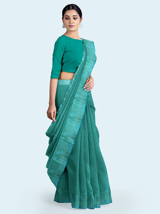 Zari Jaal Art Silk Woven Saree