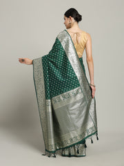 Zari Jaal Art Silk Woven Saree