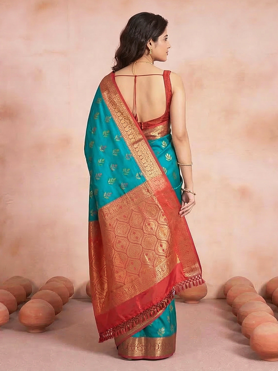 Woven Design Art Silk Saree