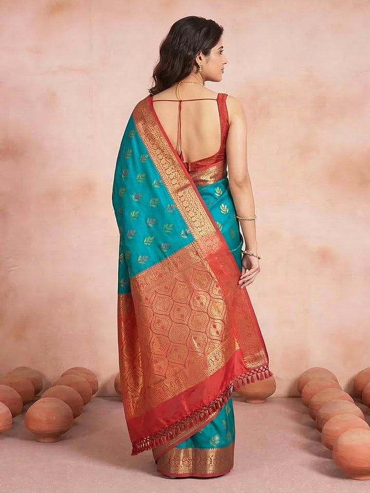 Woven Design Art Silk Saree