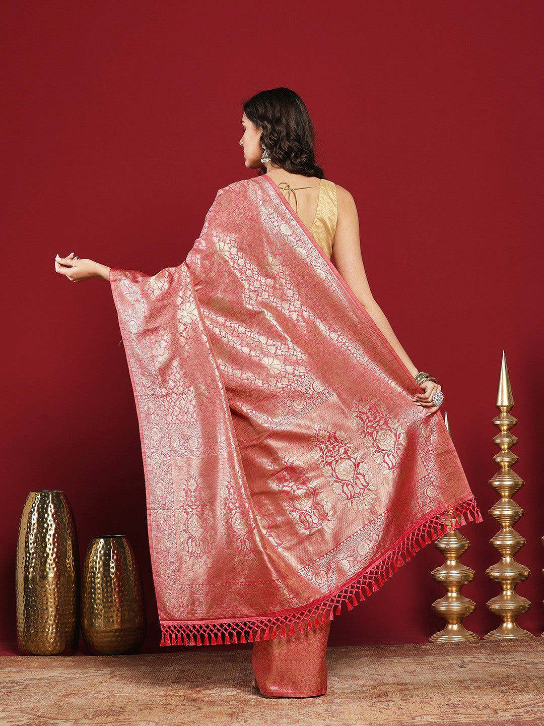 Woven Design Art Silk Saree