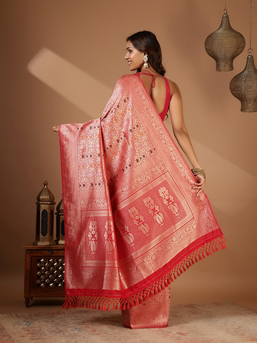Woven Design Art Silk Saree