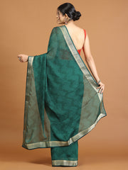 Zari Border Woven Art Silk Saree