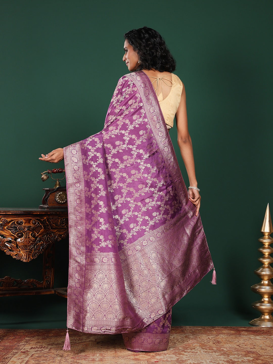 Woven Design Art Silk Saree