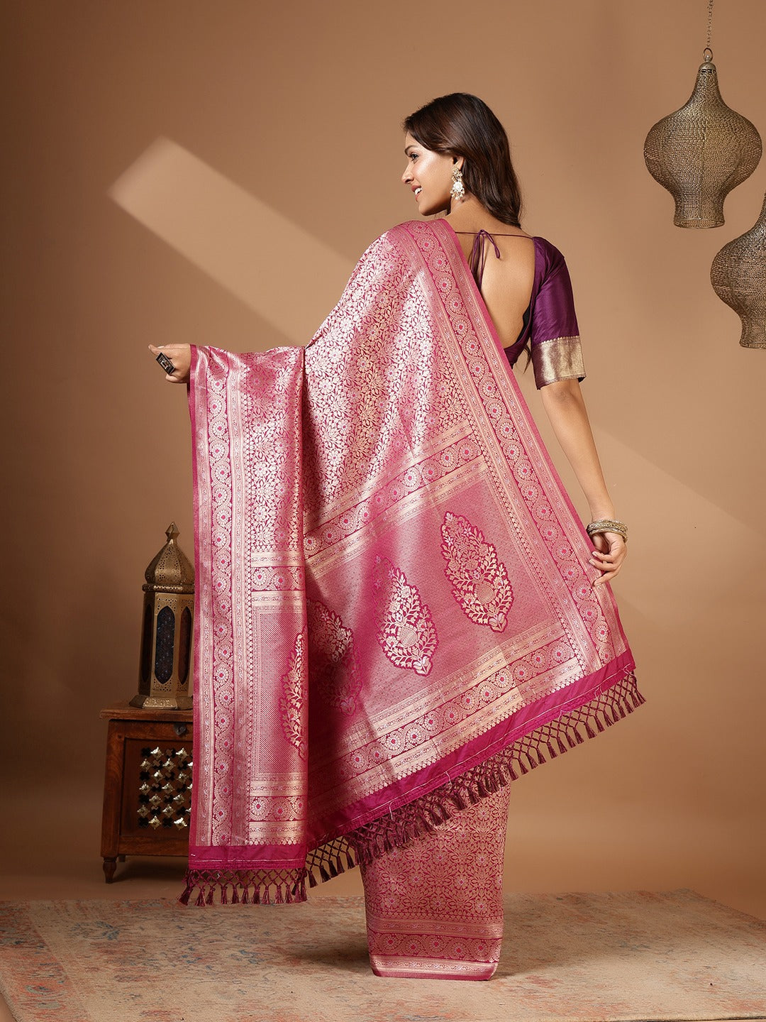 Woven Design Art Silk Saree
