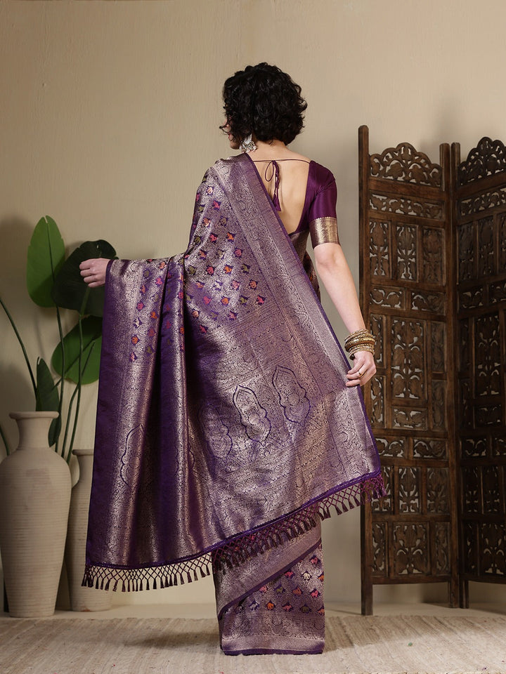 Woven Design Art Silk Saree