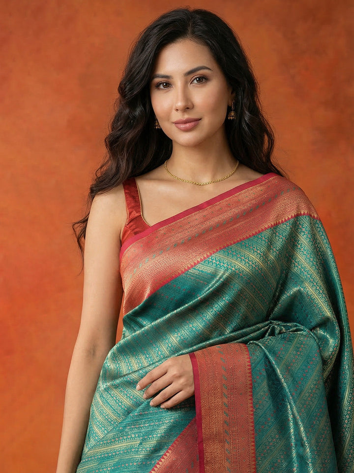 Woven Design Art Silk Saree
