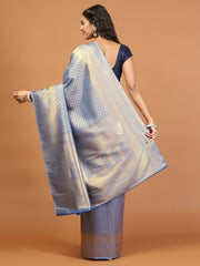 Zari Booti Woven Handloom Saree