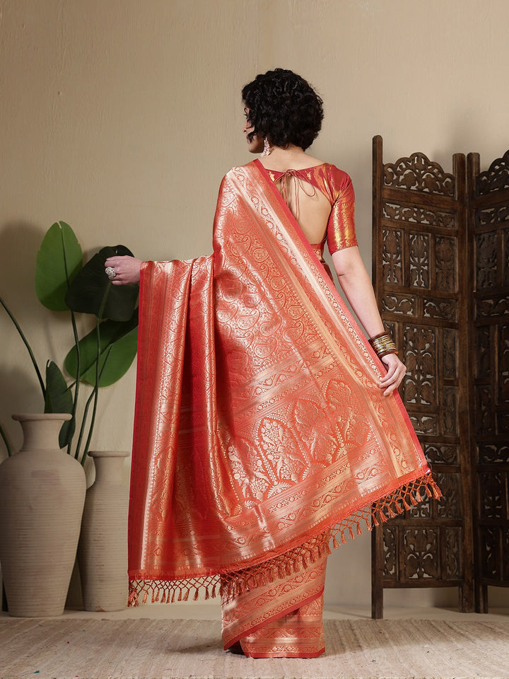 Woven Design Art Silk Saree