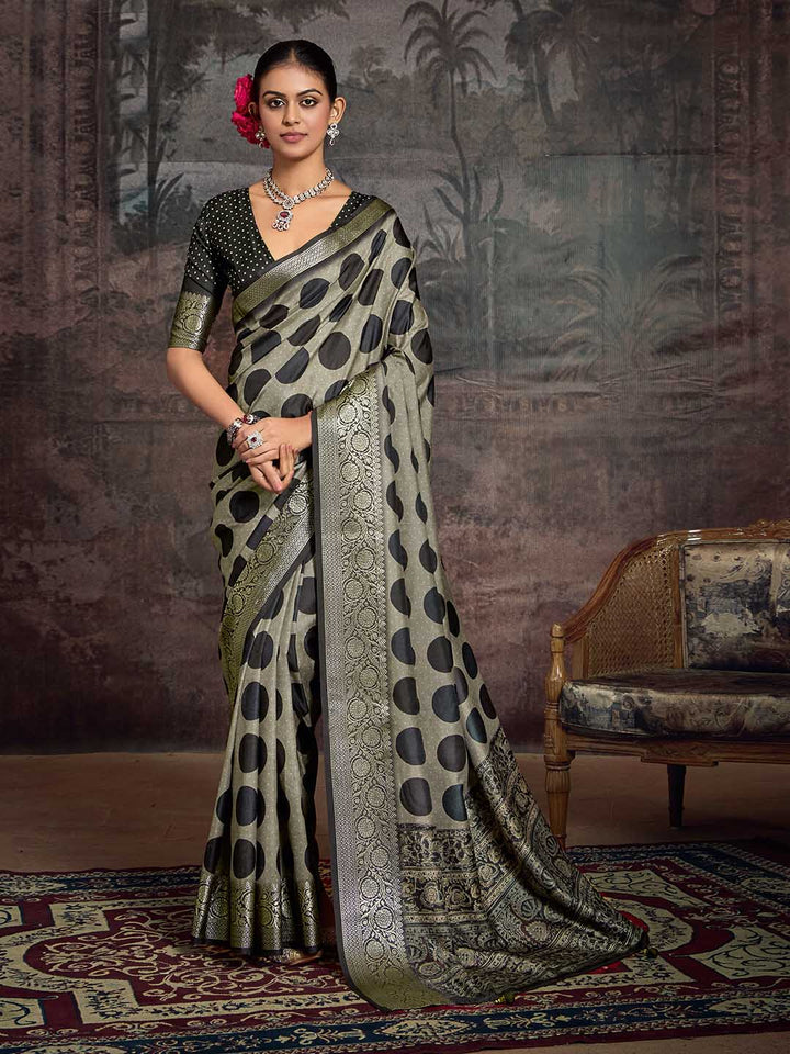 Printed Art Silk Saree