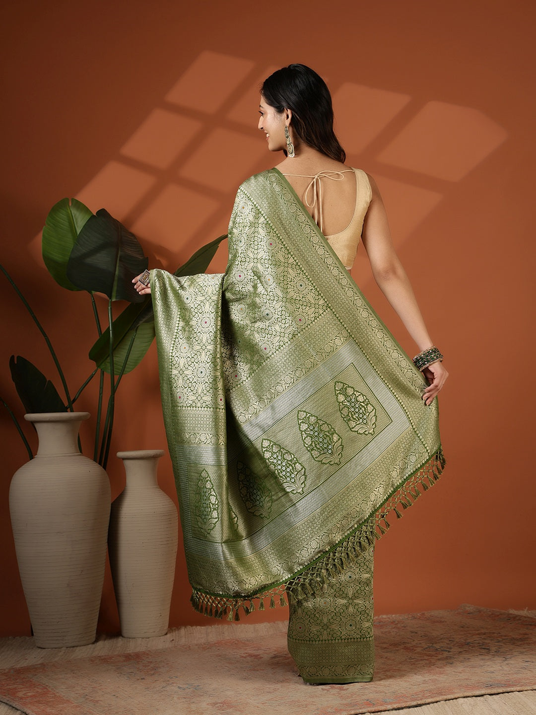 Woven Design Art Silk Saree