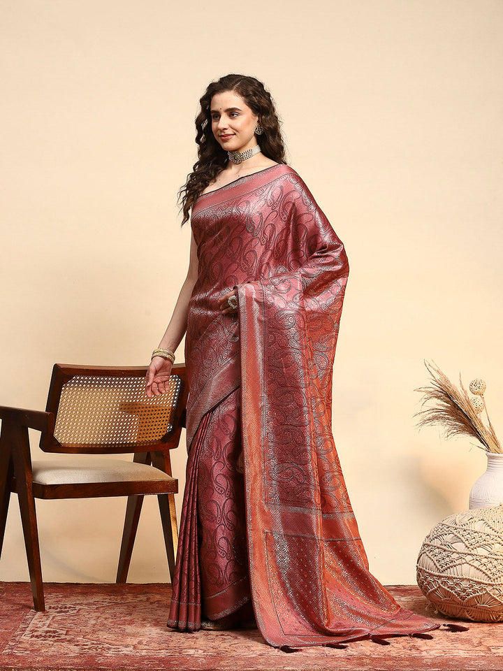 Woven Design Banarasi Saree