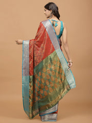 Resham Jaal Woven Handloom Saree