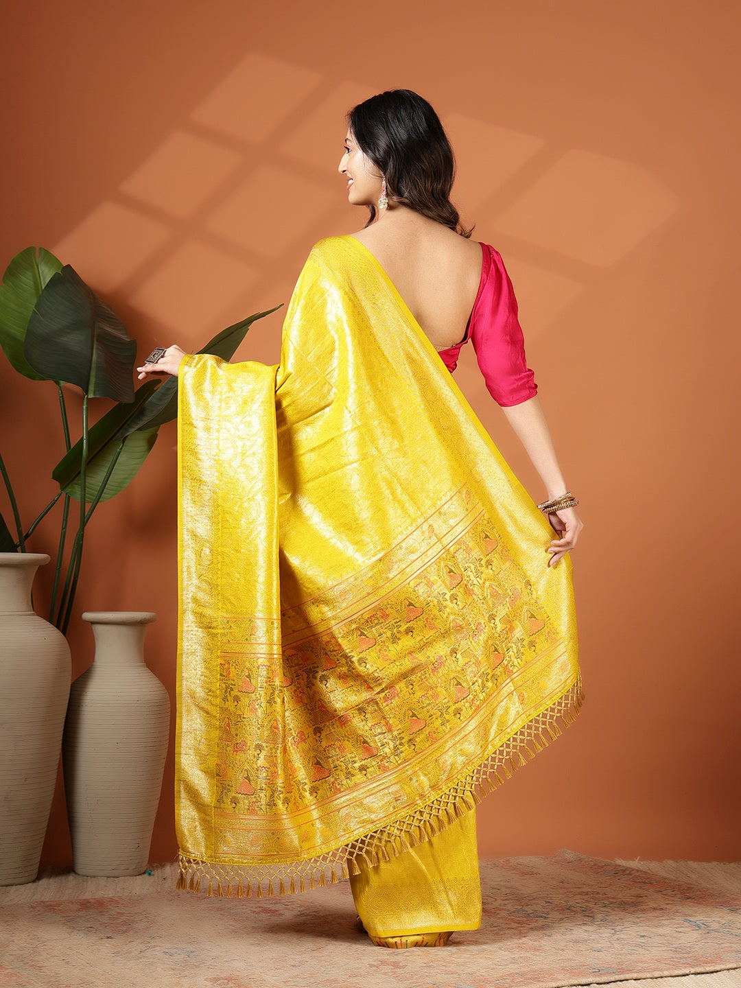 Woven Design Art Silk Saree