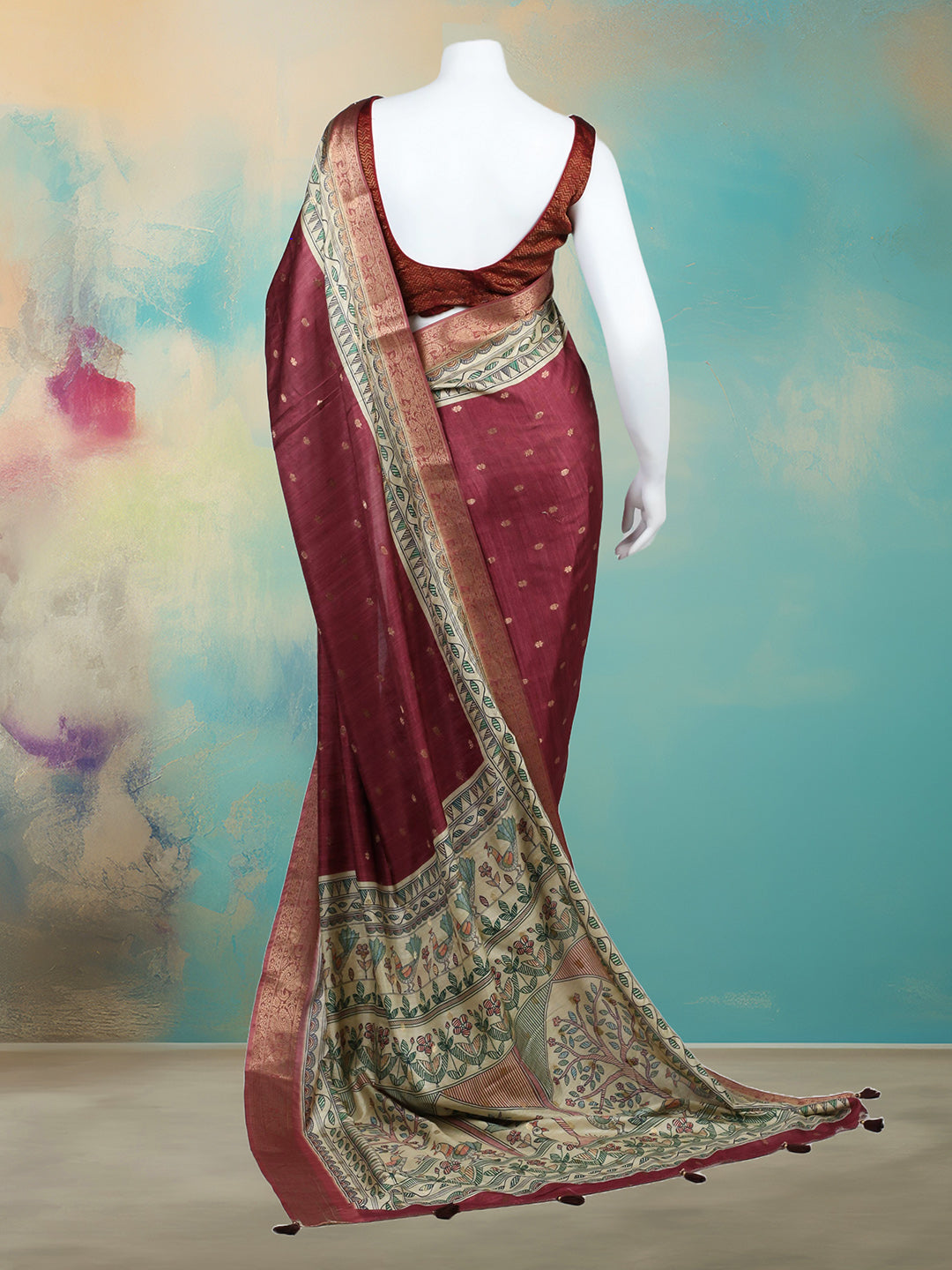 Woven Design Art Silk Saree