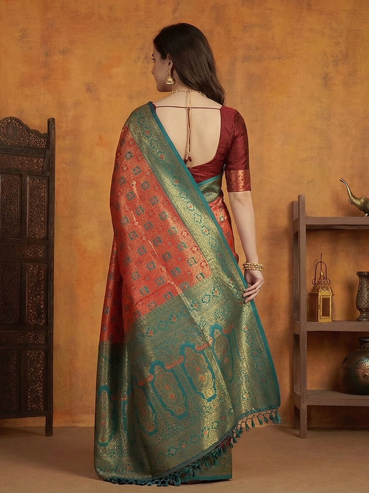 Woven Design Art Silk Saree