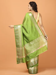 Zari Border Woven Handloom Saree